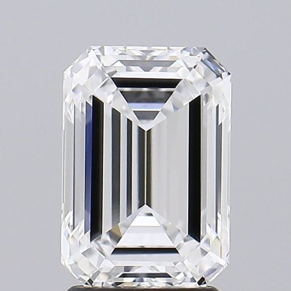 IGI Certified Emerald 2.51ct E VVS2 EX EX None Certified Lab Grown Diamond - Picture 1 of 2